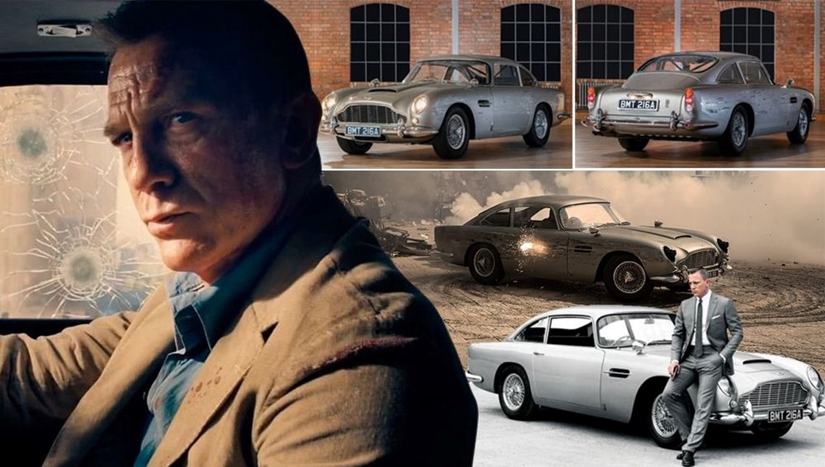 James Bond'un otomobili açık artırmaya çıkarılıyor