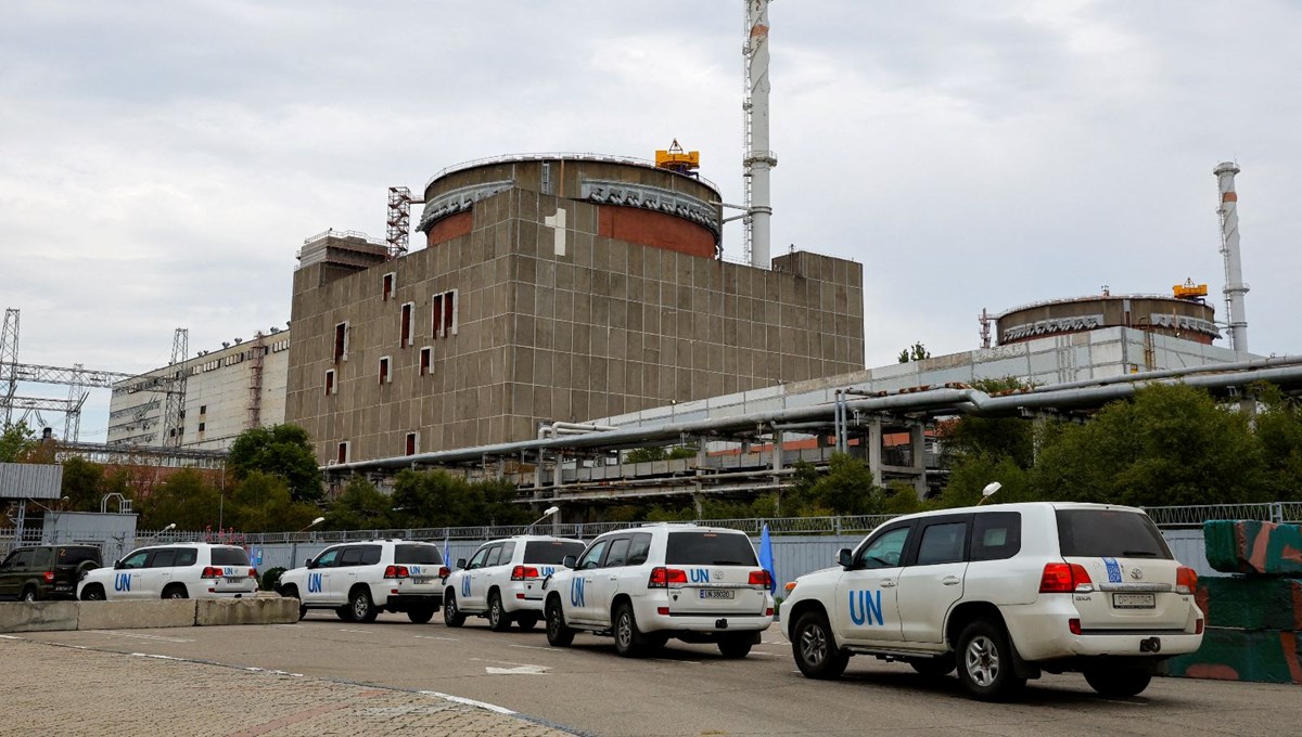 UAEA heyeti Zaporijya Nükleer Santrali’ne ulaştı